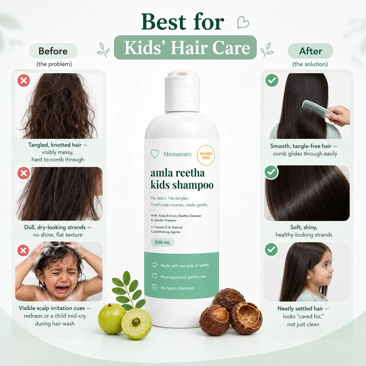 Amla Reetha Kids Shampoo