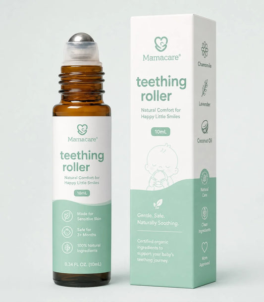Baby Teething Roller | Natural Relief Oil – 10mL