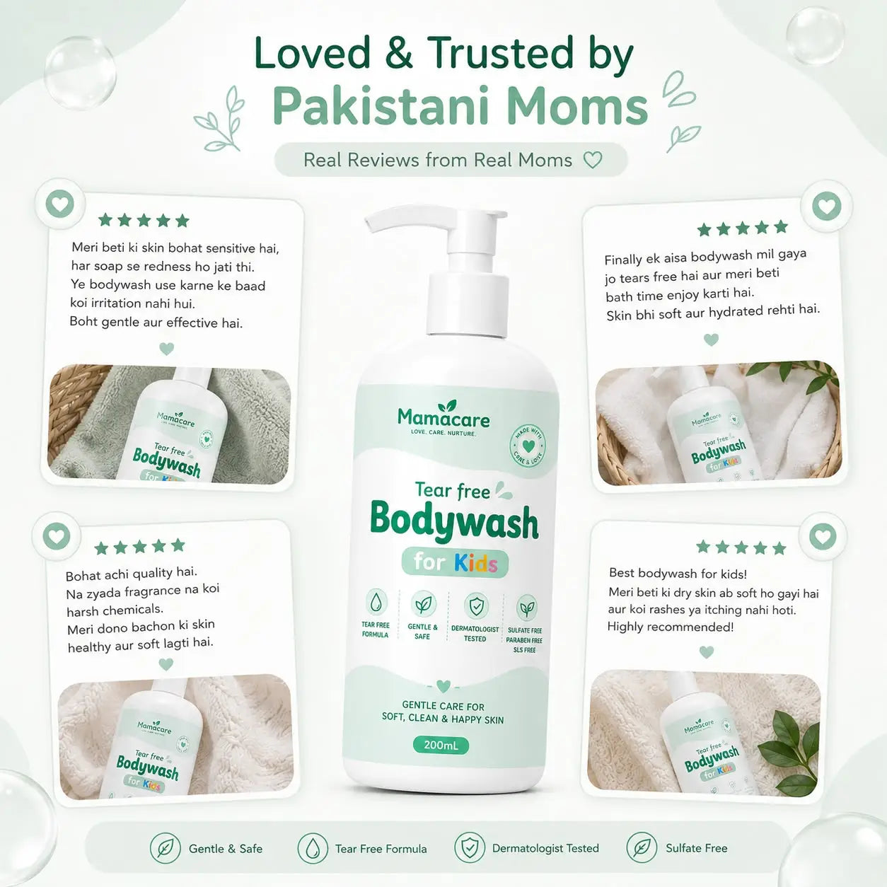 Kids Body Wash (Sulphate Free)